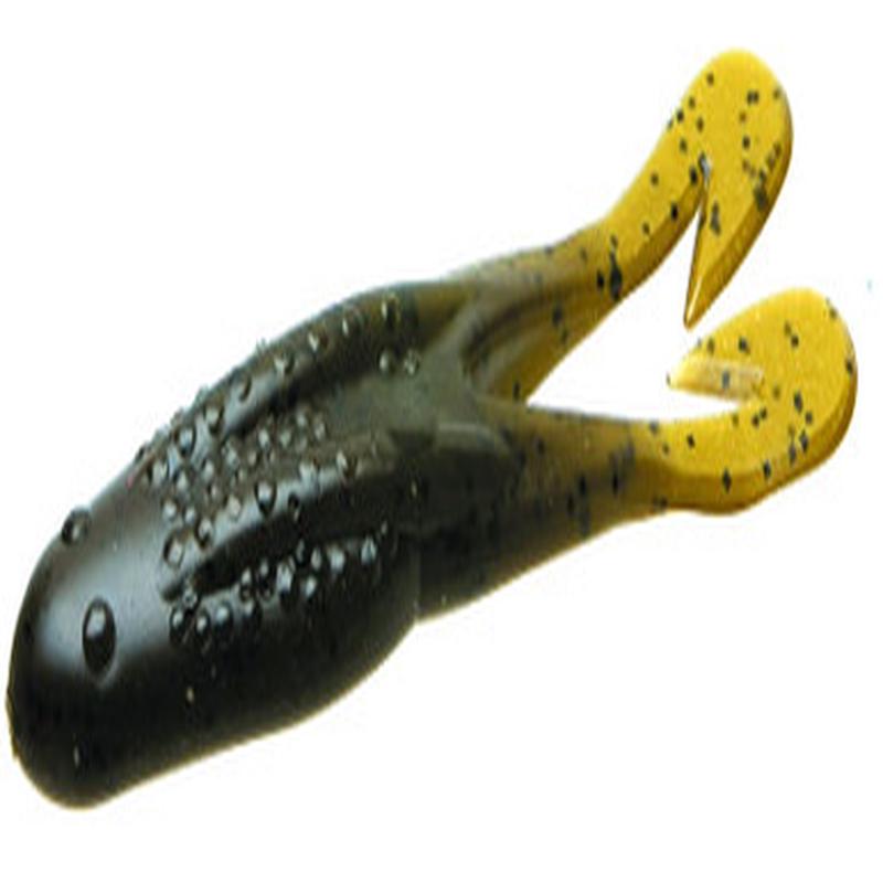 Zoom Horny Toad Bait 4-1/4in Green Pumpkin