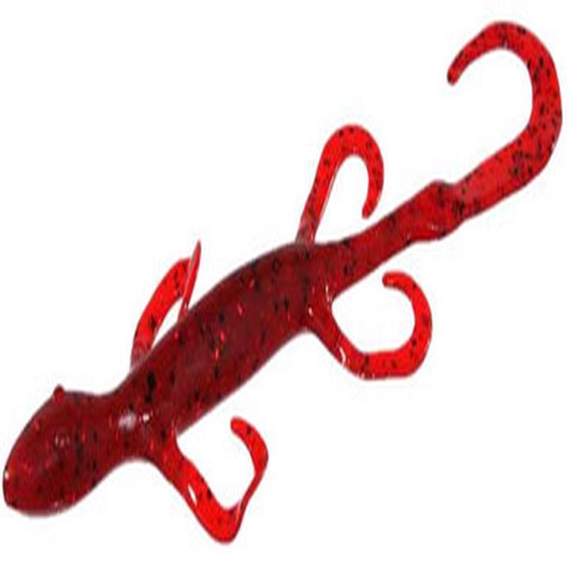Zoom Lizard Bait - 6in - Ruby Red