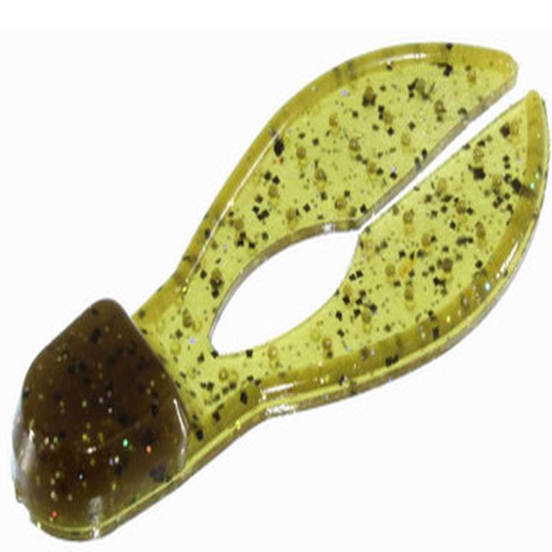 Zoom Super Chunk Bait 3-1/2in Green Pumpkin Magic