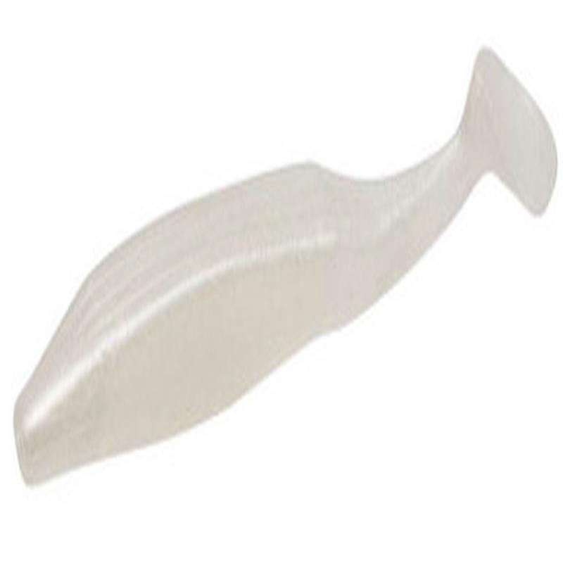 Zoom Swimmin Super Fluke - 5in - White Pearl