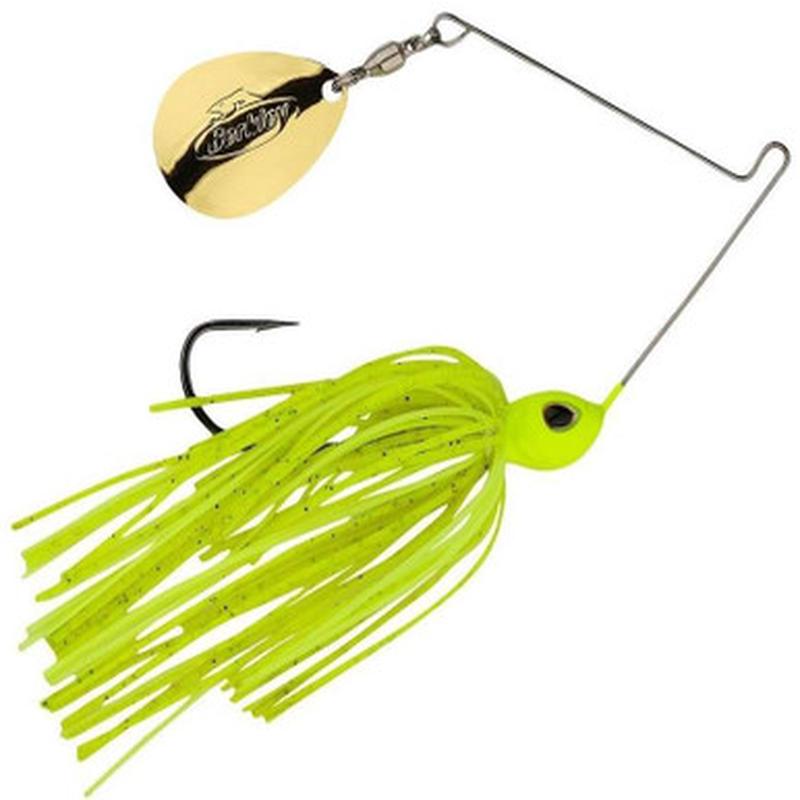 Berkley Power Blade Standard SC Spinnerbait - 1/8oz - Chartreuse