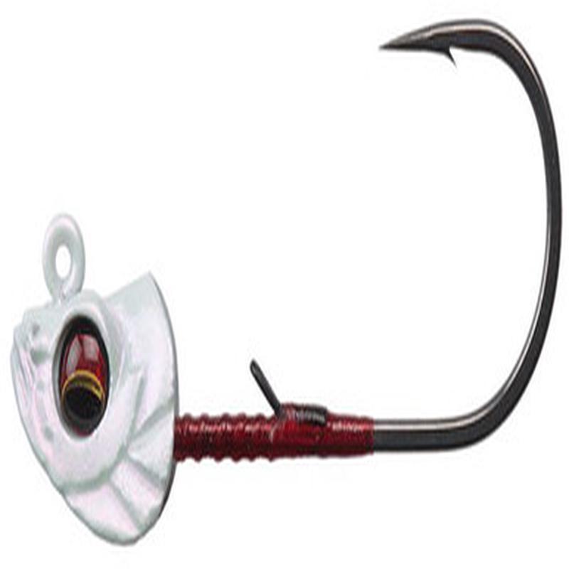 Megabass Okashira Jig Head - 1/16oz - Spawn Kill