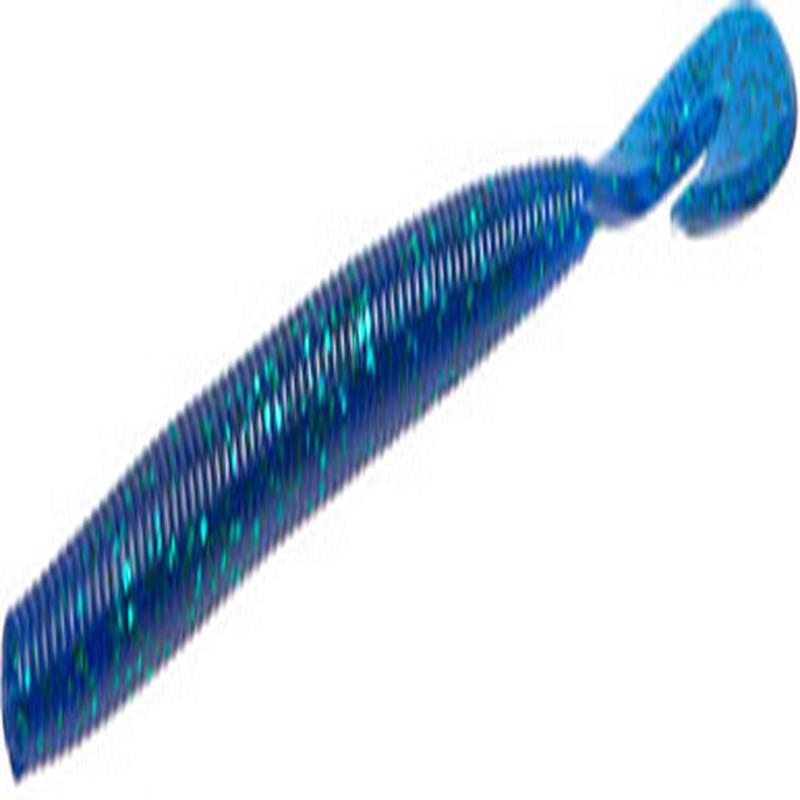 Zoom Mag Ultra-Vibe Speed Worm - 6in - Emerald Blue