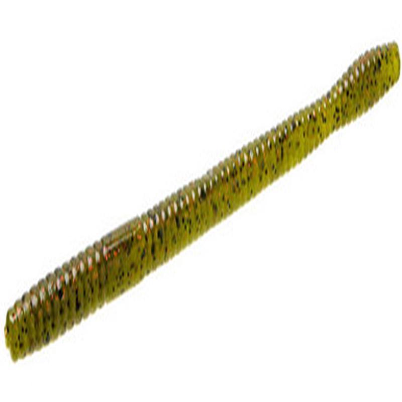 Zoom Magnum Trick Worm - 7in  - Watermelon Red