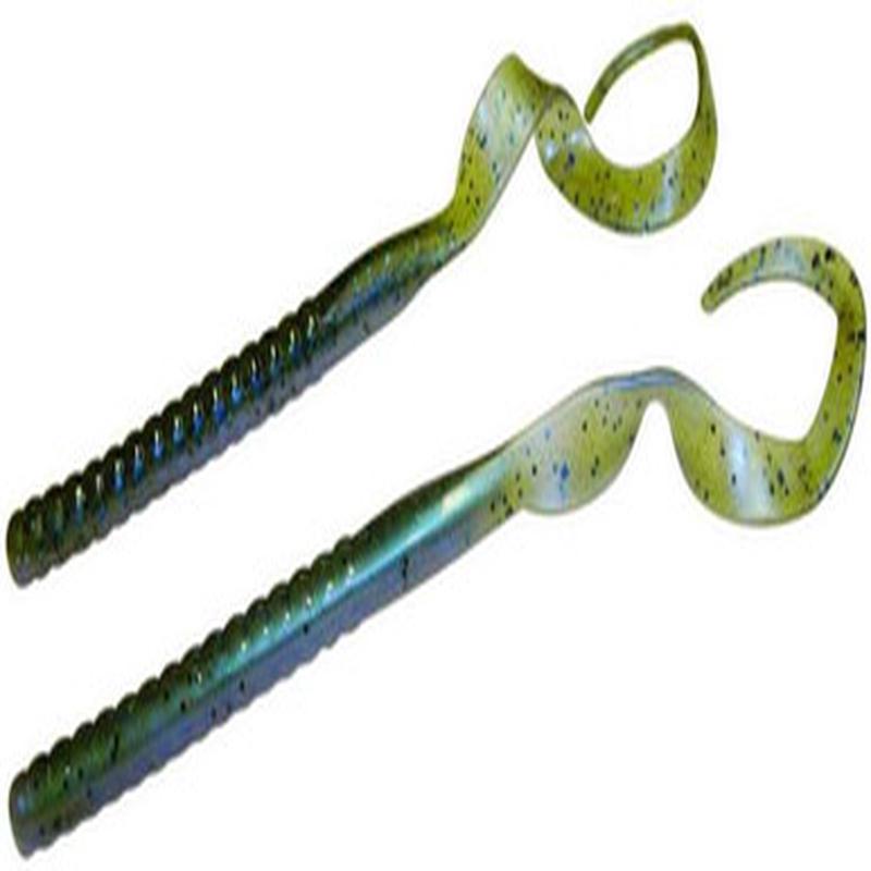 Zoom Ol' Monster Bait - 10.5in - Watermelon Blue Flash