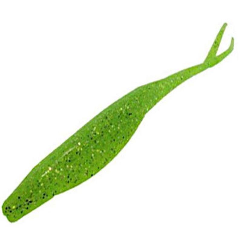 Zoom Salty Super Fluke - Chartreuse Glitter