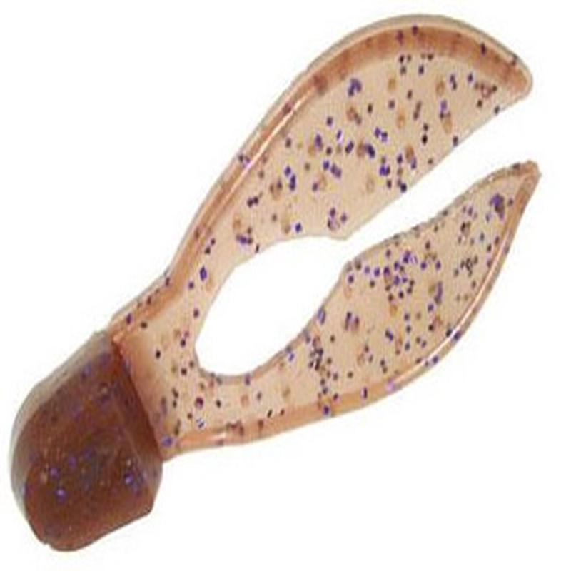 Zoom Super Chunk Bait 3-1/2in Cinnamon Purple