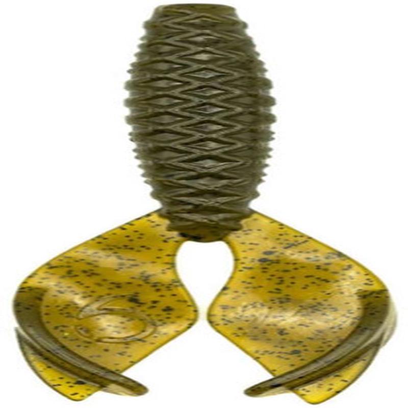 6th Sense Bongo Creature Bait - 3.7in - Green Pumpkin