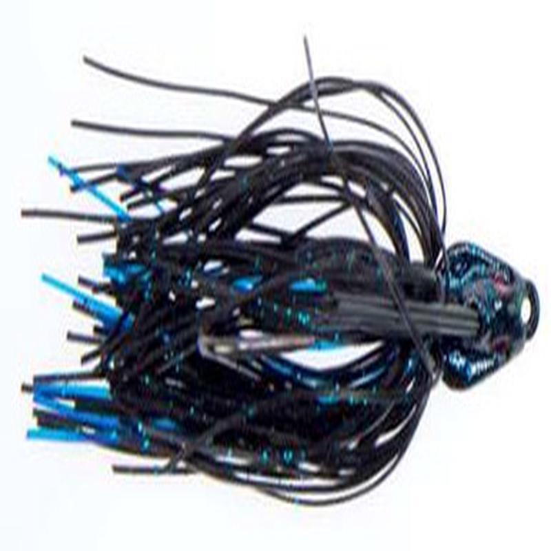 All-Terrain Tackle ATSJ314 Swim Jig Lure - 5/16 oz. - Black/Blue