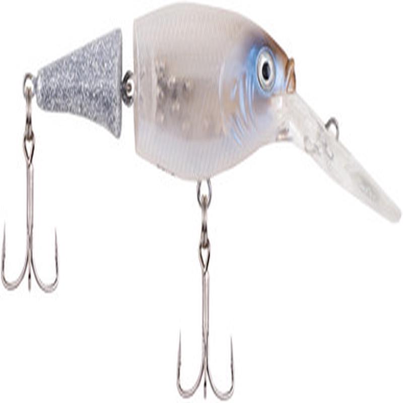 Berkley Jointed Flicker Shad - 2-3/4in - Firetail Ghost Glitter