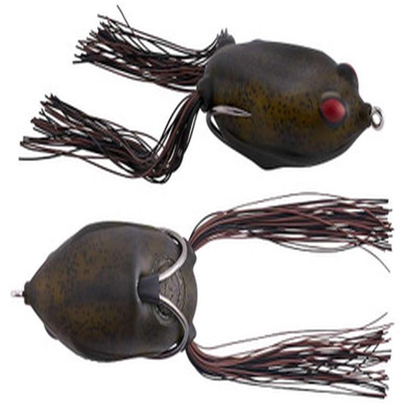 Berkley Swamp Lord Hollow Body Frog - 2.6in - Green Pumpkin