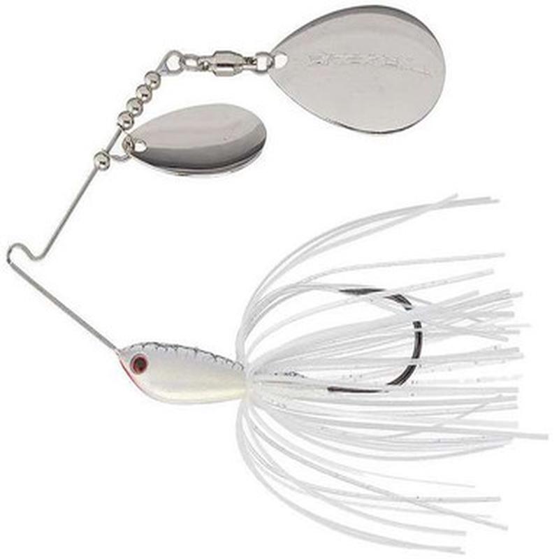 Duckett Fishing BD Water Slash DC Spinnerbait - 1/2oz - Special White