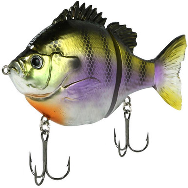 FishLab Bio Gill Glide Bait - 5in Suspending - Dark Bluegill