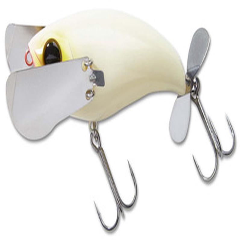 Jackall Pompadour Jr. Lures Bone White