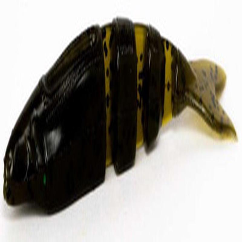 Lake Fork Trophy Lures Live Magic Shad w/ V-Tail - 4.5in Green Pumpkin