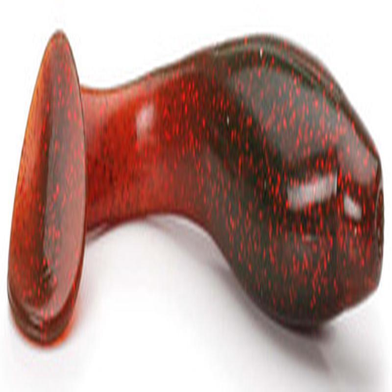 MegaStrike 4'' Fat Shad Swim Baits Motor Oil w/Red Flake