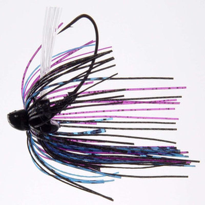 MegaStrike Evolution Heavy Cover Jig 3/4oz 2pk Lead Free Purple Blue