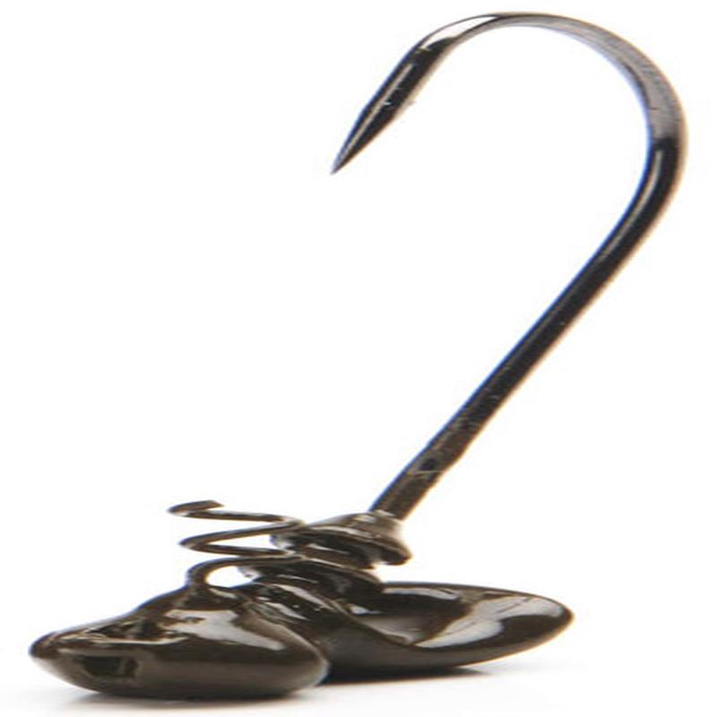 MegaStrike ShakE2 Pro Series Shakey Head Jigs 1/2oz 4pk Green Pumpkin