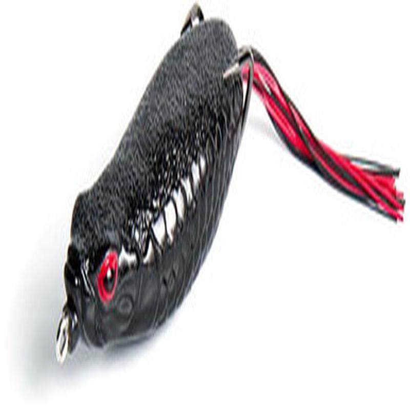 Molix Sneaky Frog Baby - 2-3/8in - Black Mamba