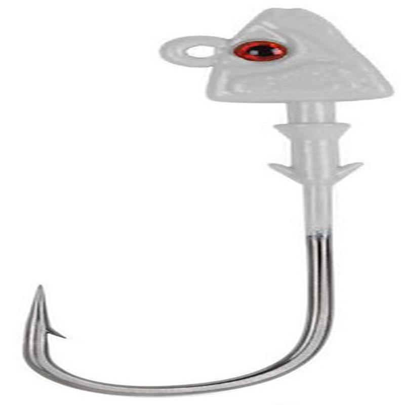 Mustad SD840 Elite Shad Darter Jig Head Lure 1/4oz Plain