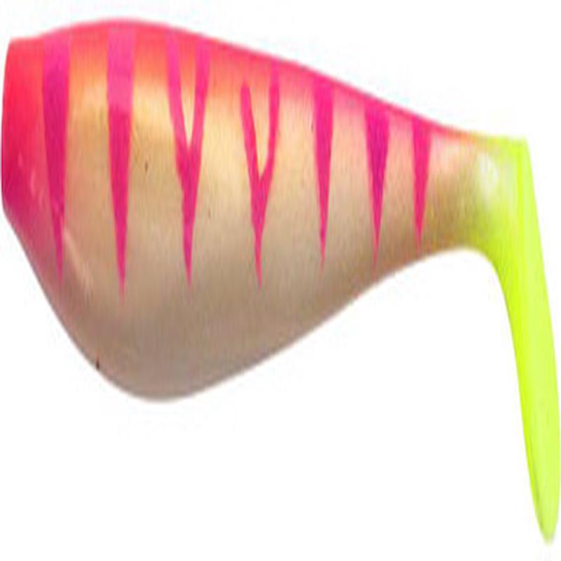 Salmo Walleye Shad 10 Swimbait - Pink Tiger UV