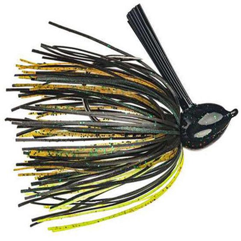 Strike King Hack Attack Fluorocarbon Flipping Jig - Texas Craw - 3/4oz