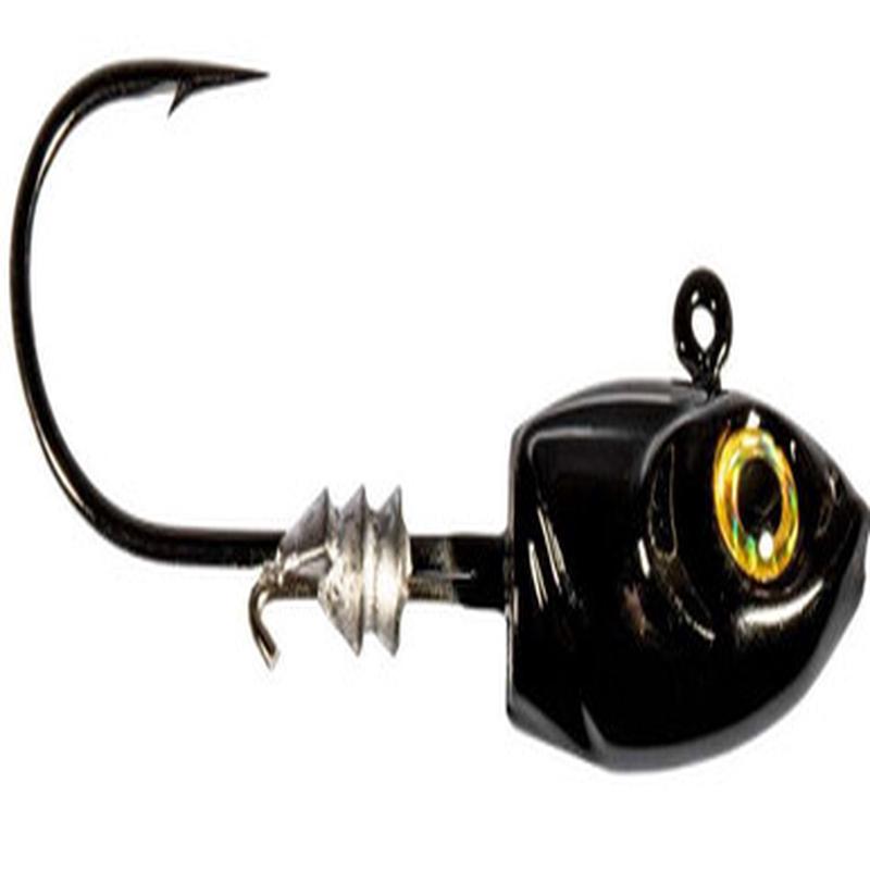 Z-Man Micro Shad HeadZ - 1/32 oz - Black