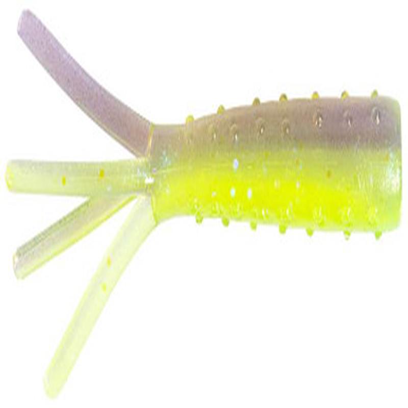 Z-Man Tiny TicklerZ Micro Finesse Bait - 1.75in - Purple Death