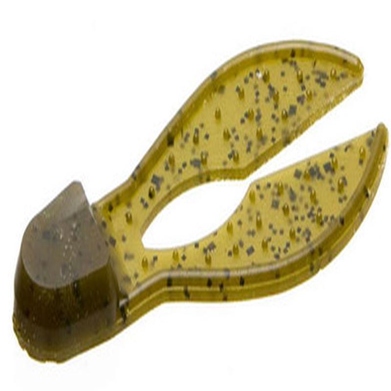 Zoom Super Chunk Bait 3-1/2in Green Pumpkin