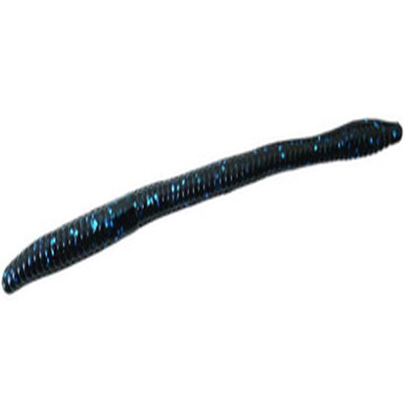 Zoom Trick Worm - 6-1/4in - Blueberry