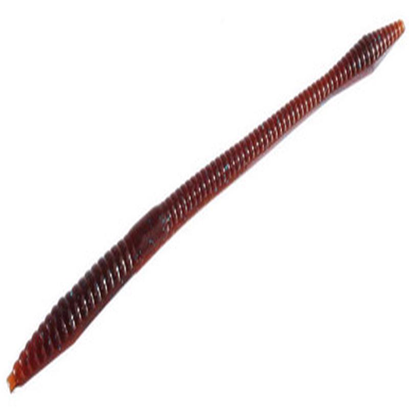 Zoom Trick Worm - 6-1/4in - Scuppernong Blue