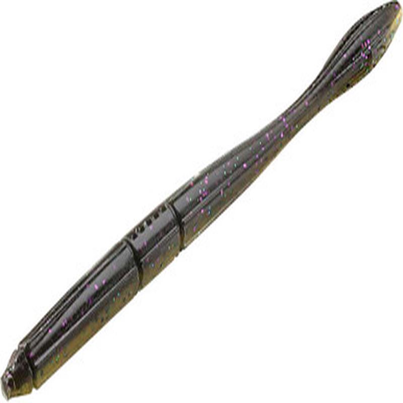 13 Fishing Bubble Butt Worm - 6in - Mardi Craw