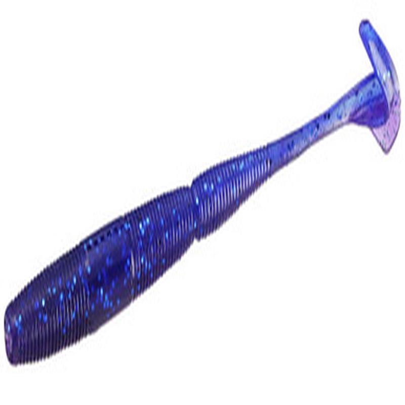 13 Fishing Ninja Swimming Worm - 5.5in - Blueberry Yum Yum