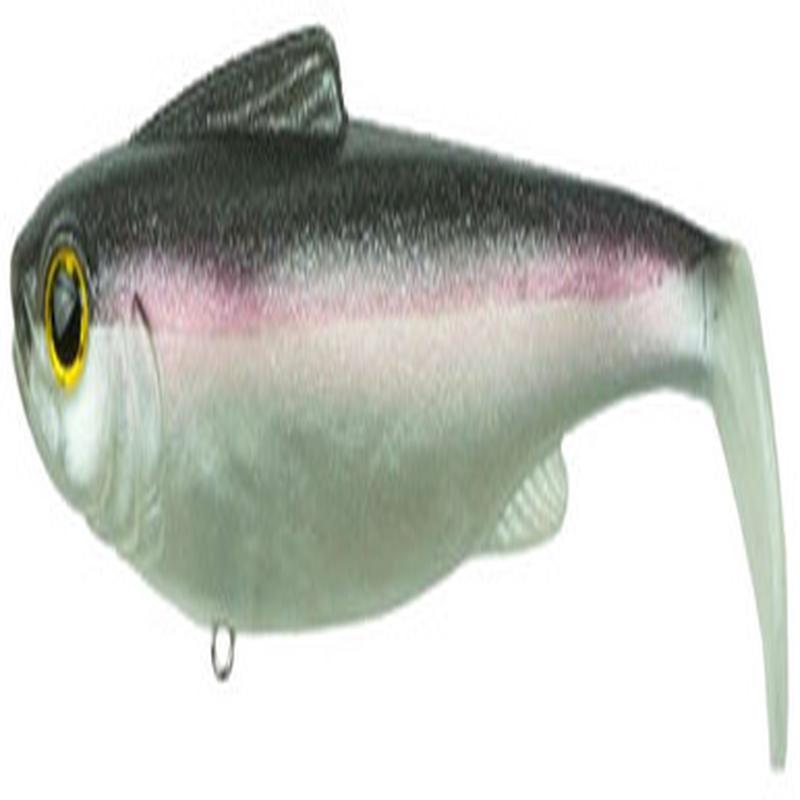 6th Sense Hangover Line Through Swimbait - 6.25in - SS - Smoke 6