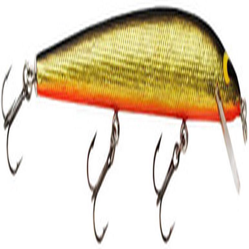 Bagley BL5-BGO Bang-O-Lure - Black Back/Gold Foil/Orange Belly