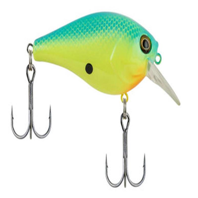 Berkley BHBSB3.5 Squarebill Crankbait Lure - Blue Chartruese