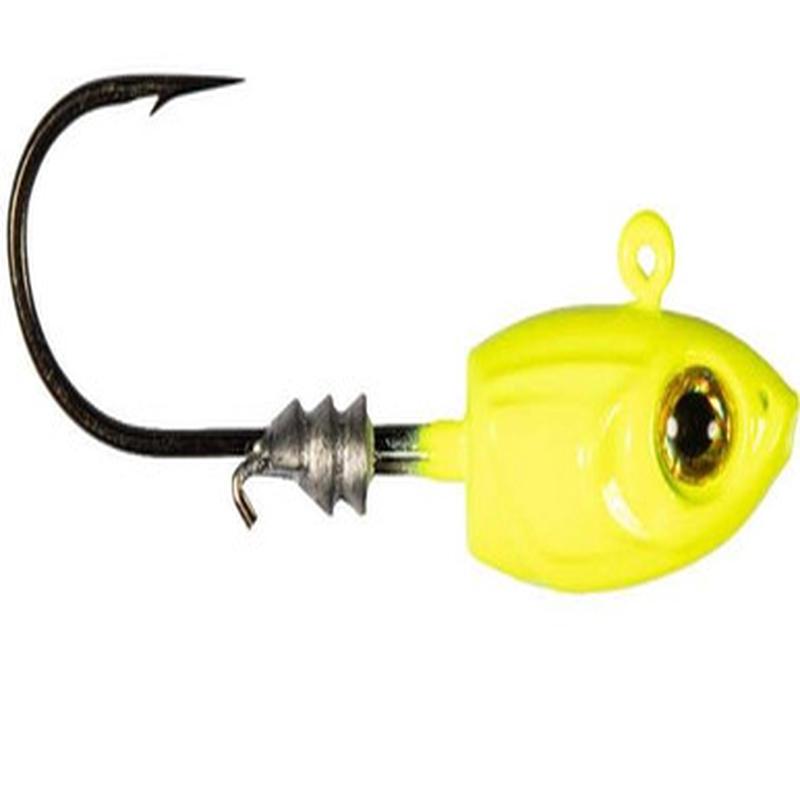 Z-Man Micro Shad HeadZ - 1/16 oz - Chartreuse