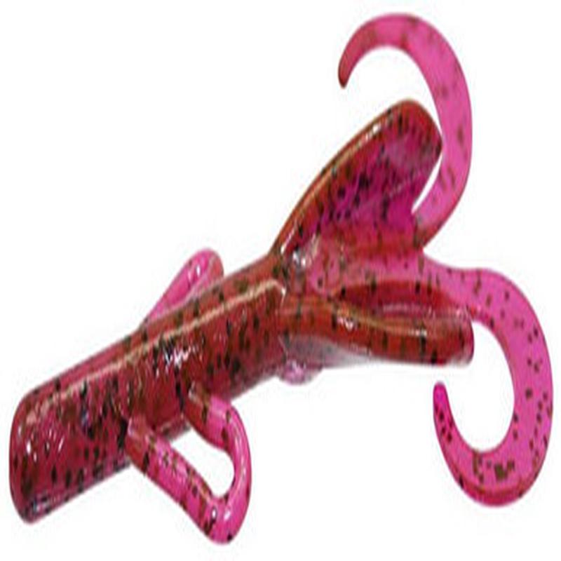 Zoom Baby Brush Hog Bait - 4in - Chameleon