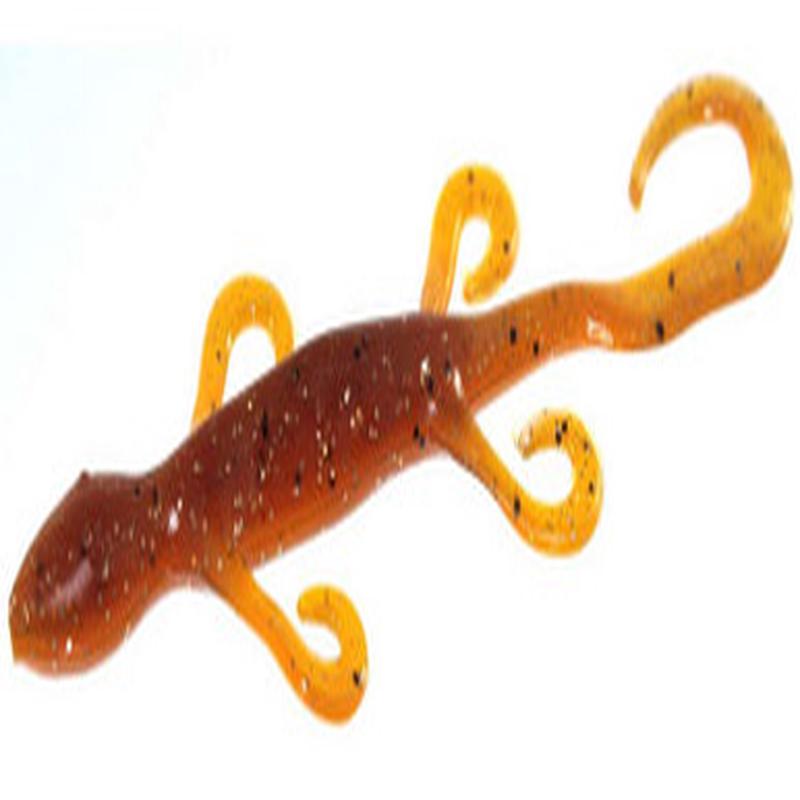 Zoom Lizard Bait - 6in - Pumpkin Spice