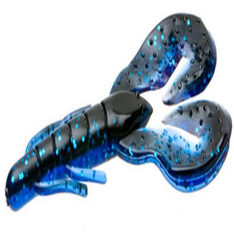 Zoom Super Speed Craw - 4in - Black Sapphire