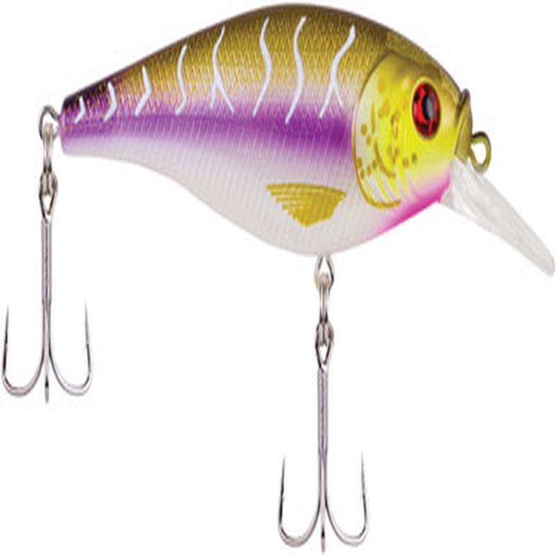Berkley Flicker Shad Shallow - 2-3/4in - Purple Tiger