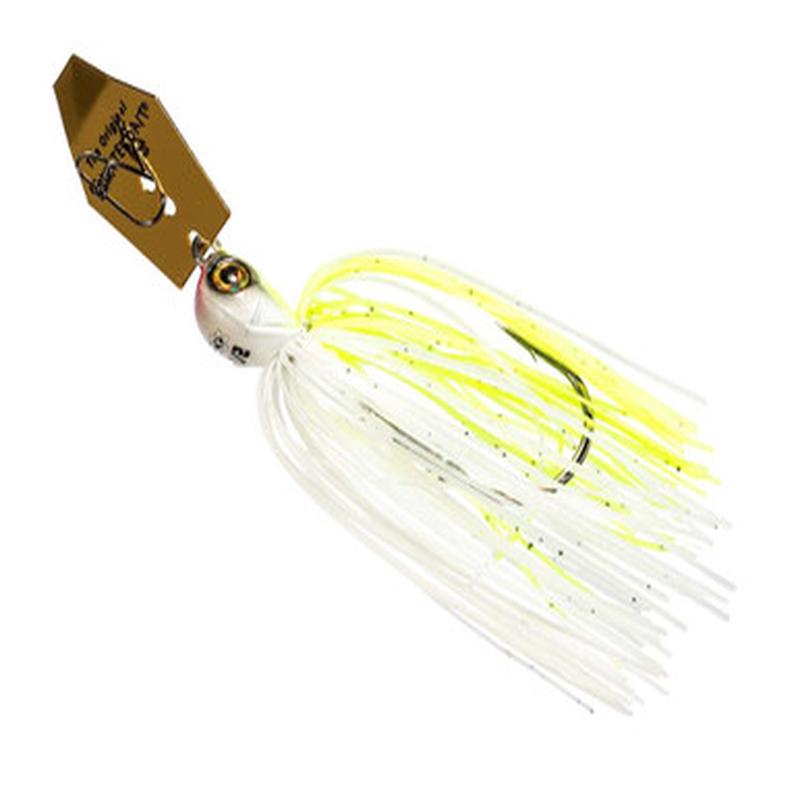 Z-Man Tungsten ChatterBait Elite EVO - 1/2oz - Chartruese/White