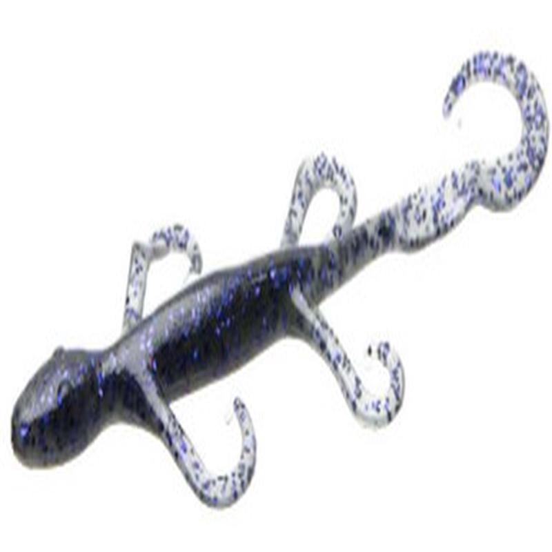 Zoom Lizard Bait - 5in - Smoke Purple