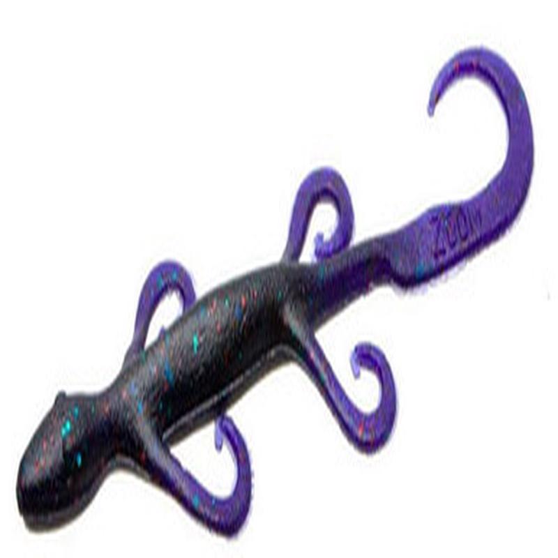 Zoom Lizard Bait - 6in - Junebug Red