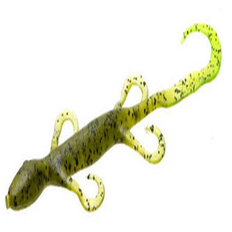 Zoom Lizard Bait - 6in - Watermelon/Chart