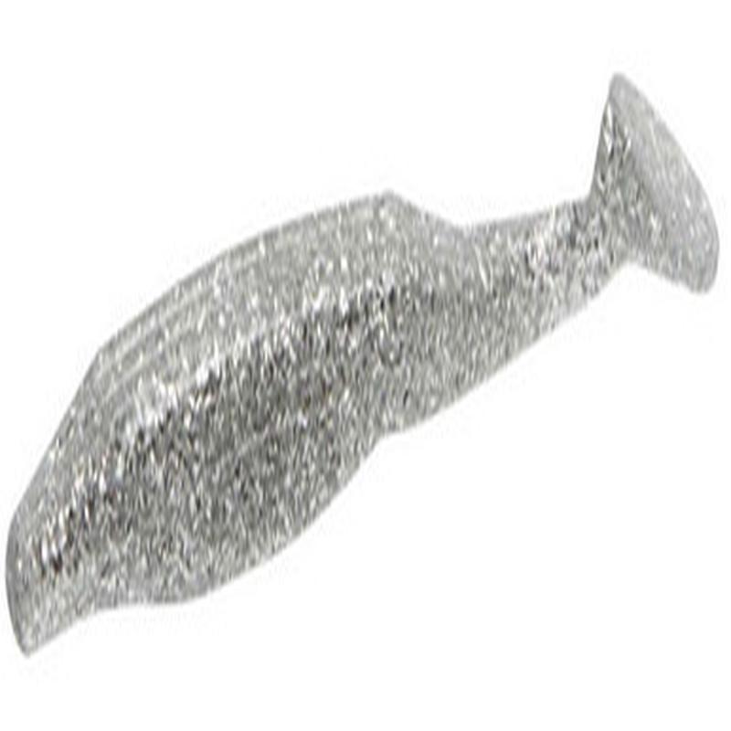 Zoom Swimmin Super Fluke - 5in - Crazy Chrome