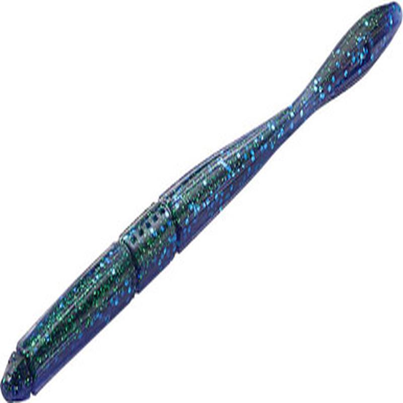 13 Fishing Bubble Butt Worm - 5in - Blueberry Yum Yum