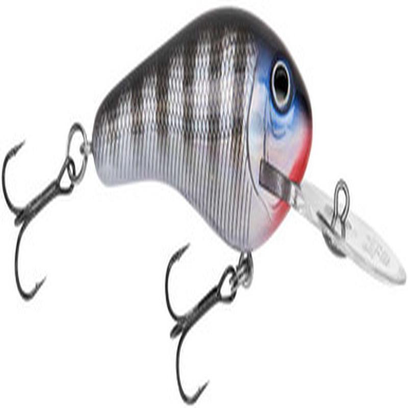 Bagley RKB2-SBS Rattlin' Kill'r B2 - Black Stripes on Silver
