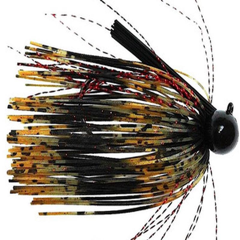 Beast Coast Max Feel Tungsten Football Jig - 3/4oz - Cali-Melon Craw