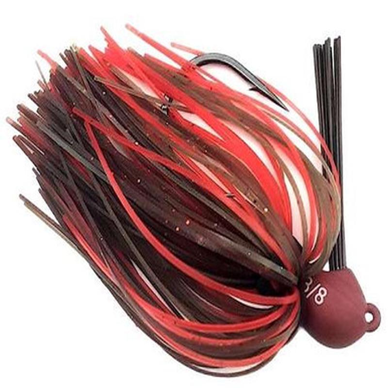Beast Coast Tungsten Lil' Magnum F & P Jig - 3/8oz - Mud Craw